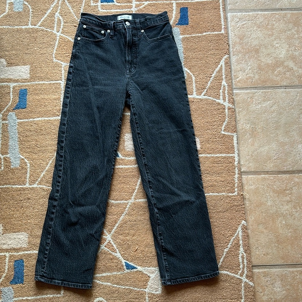 Madewell Perfect Vintage Wide Leg Jean in Belmere Wash